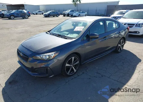 2018 Subaru Impreza 2.0I Sport z USA, uszkodzony, nr VIN 4S3GKAM66J3609462